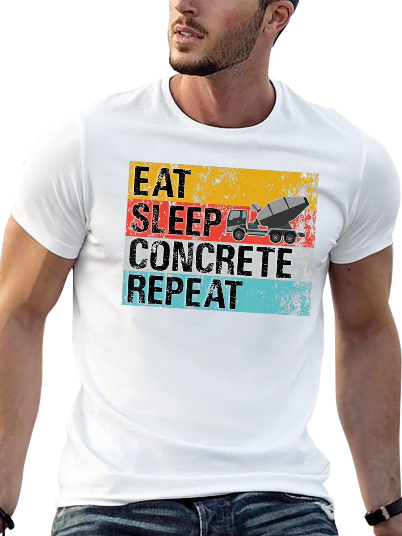 Eat Sleep Concrete Repeat T-Shirt