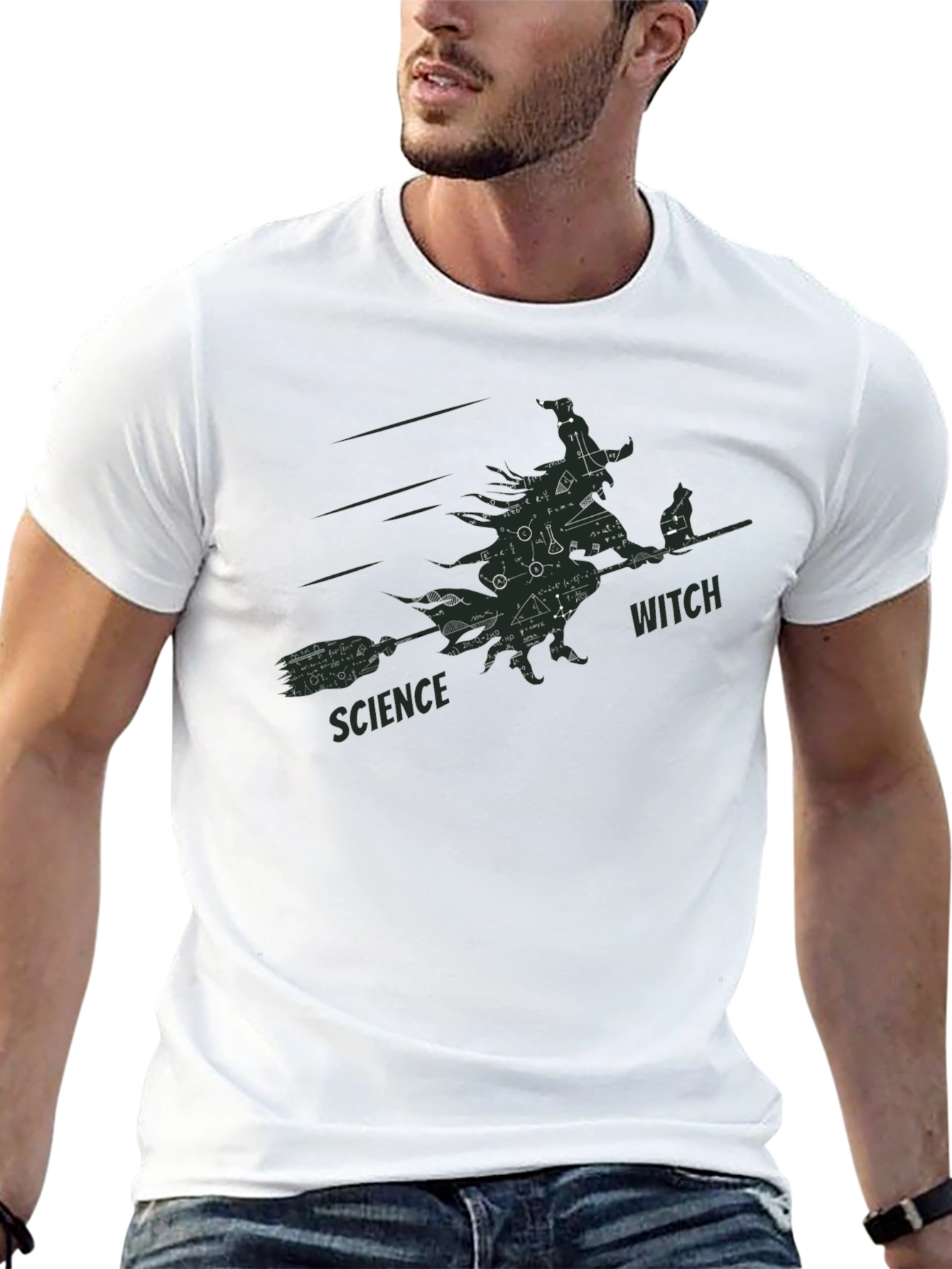 Science Witch T-Shirt - Equations & Humor