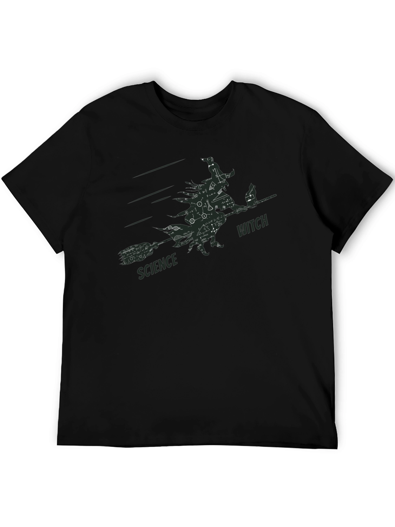 Science Witch T-Shirt - Equations & Humor