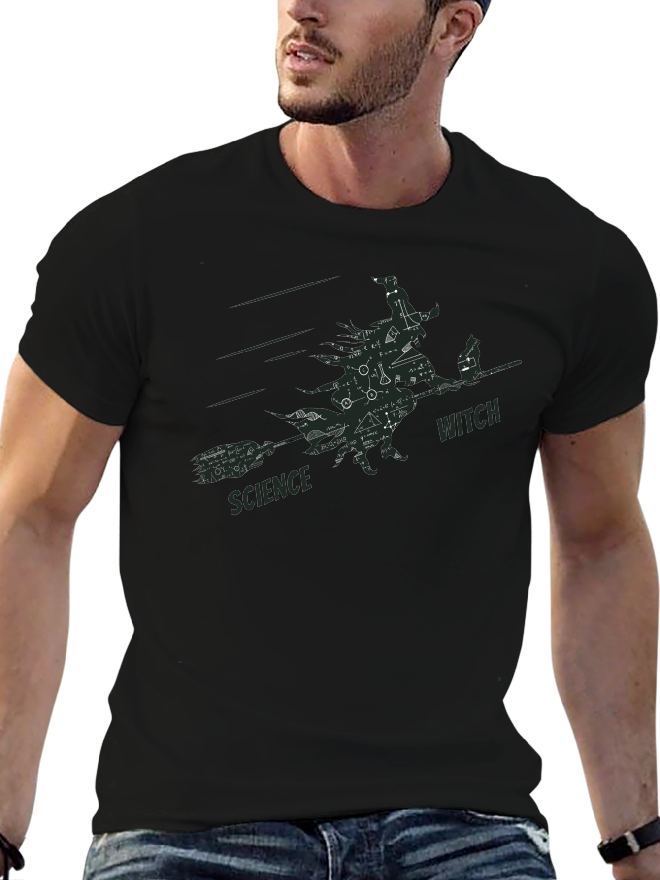 Science Witch T-Shirt - Equations & Humor