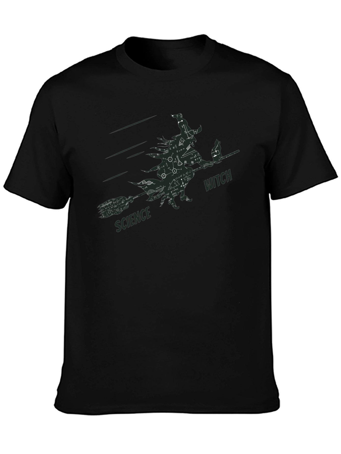 Science Witch T-Shirt - Equations & Humor