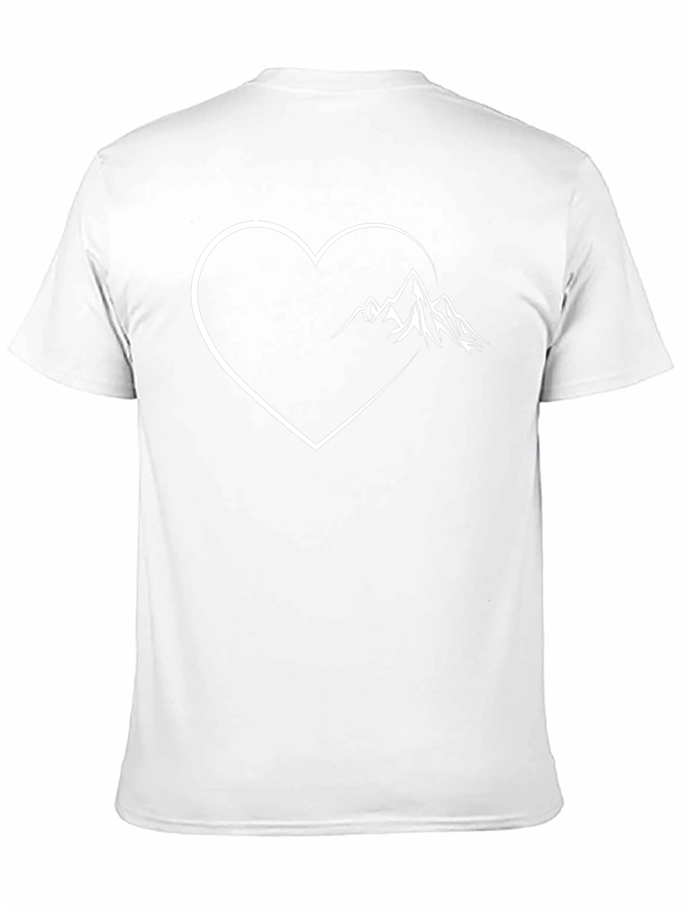 Mountain Heart Graphic Tee - Black