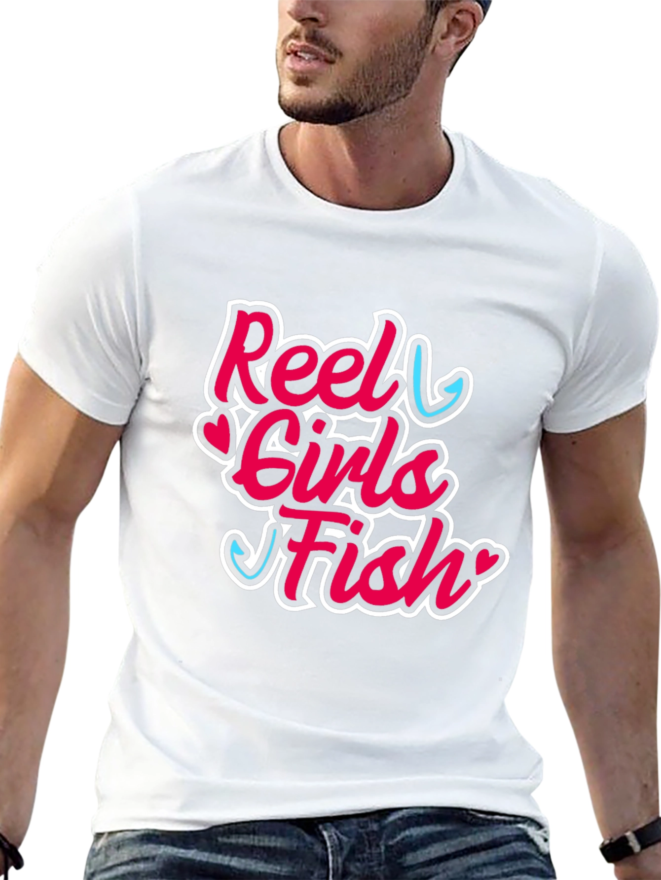 Reel Girls Fish Graphic Tee