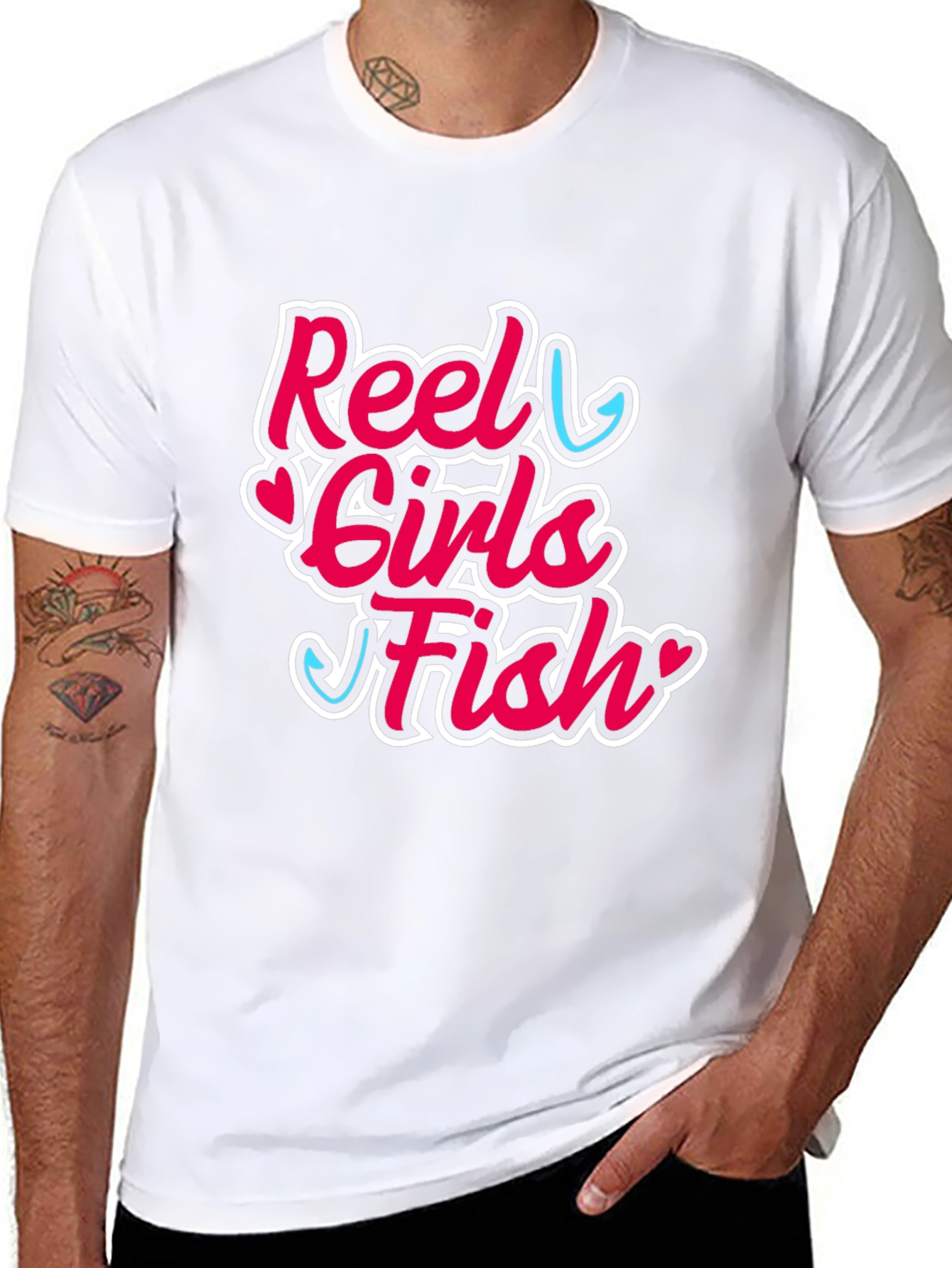 Reel Girls Fish Graphic Tee