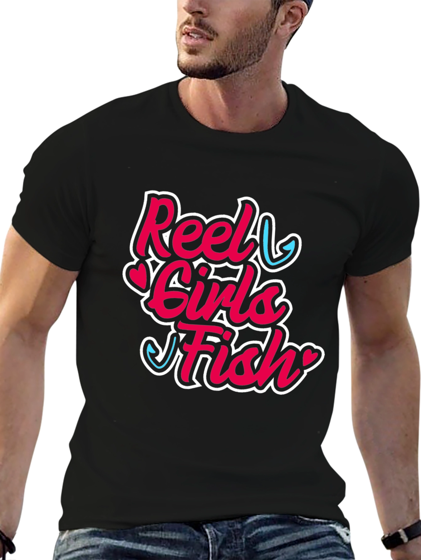 Reel Girls Fish Graphic Tee