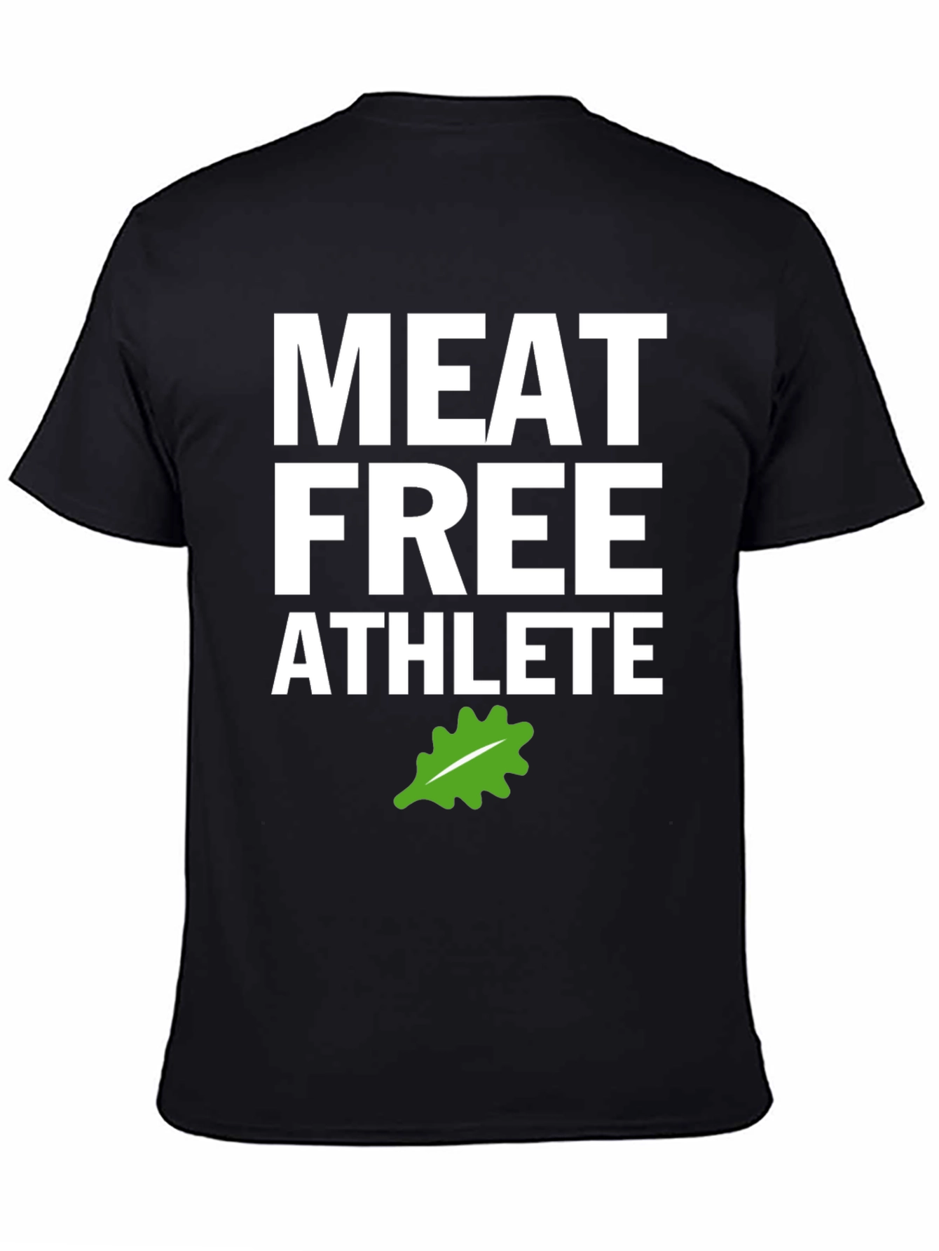 Meat Free Athlete T-Shirt - Vegan Fitness Apparel