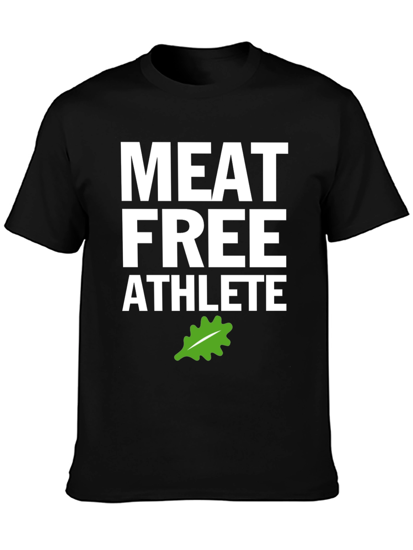 Meat Free Athlete T-Shirt - Vegan Fitness Apparel