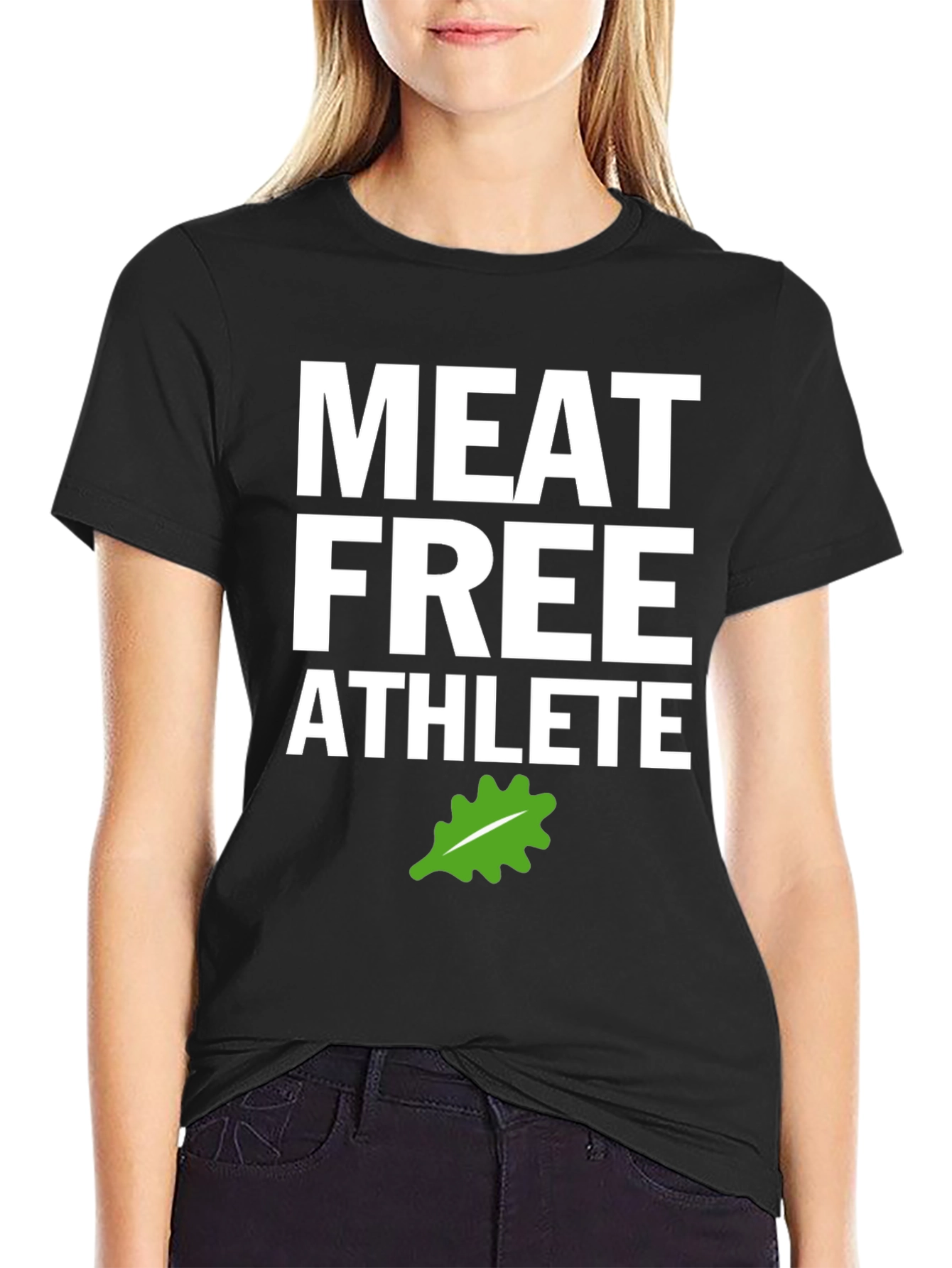 Meat Free Athlete T-Shirt - Vegan Fitness Apparel