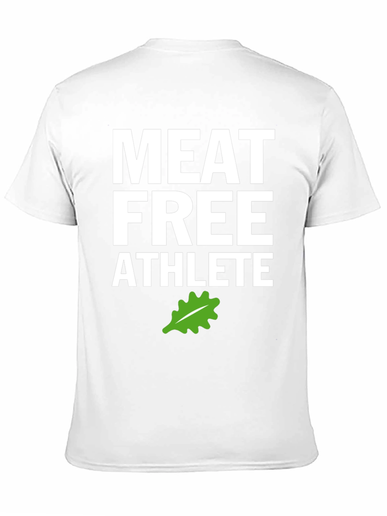 Meat Free Athlete T-Shirt - Vegan Fitness Apparel