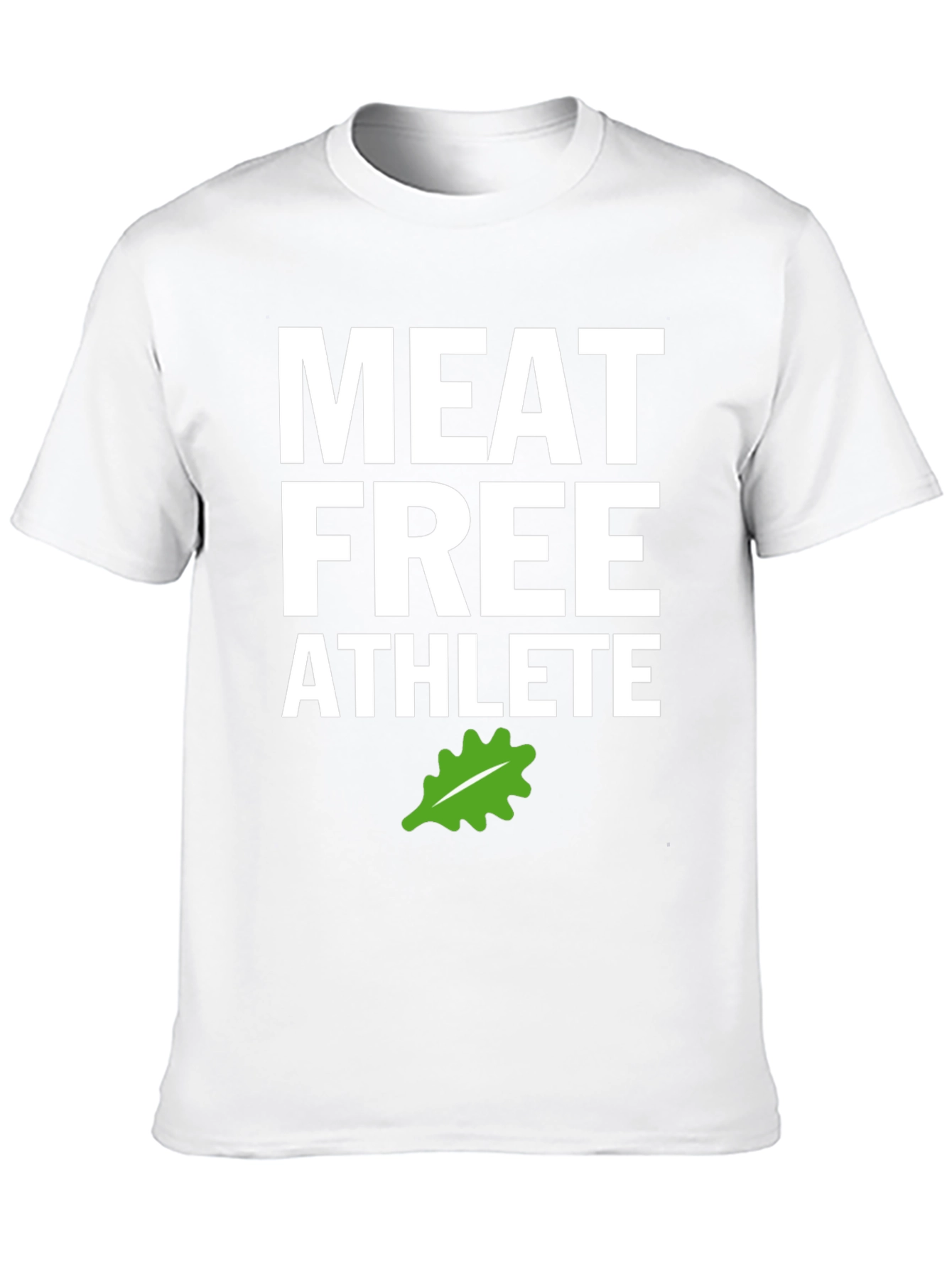 Meat Free Athlete T-Shirt - Vegan Fitness Apparel