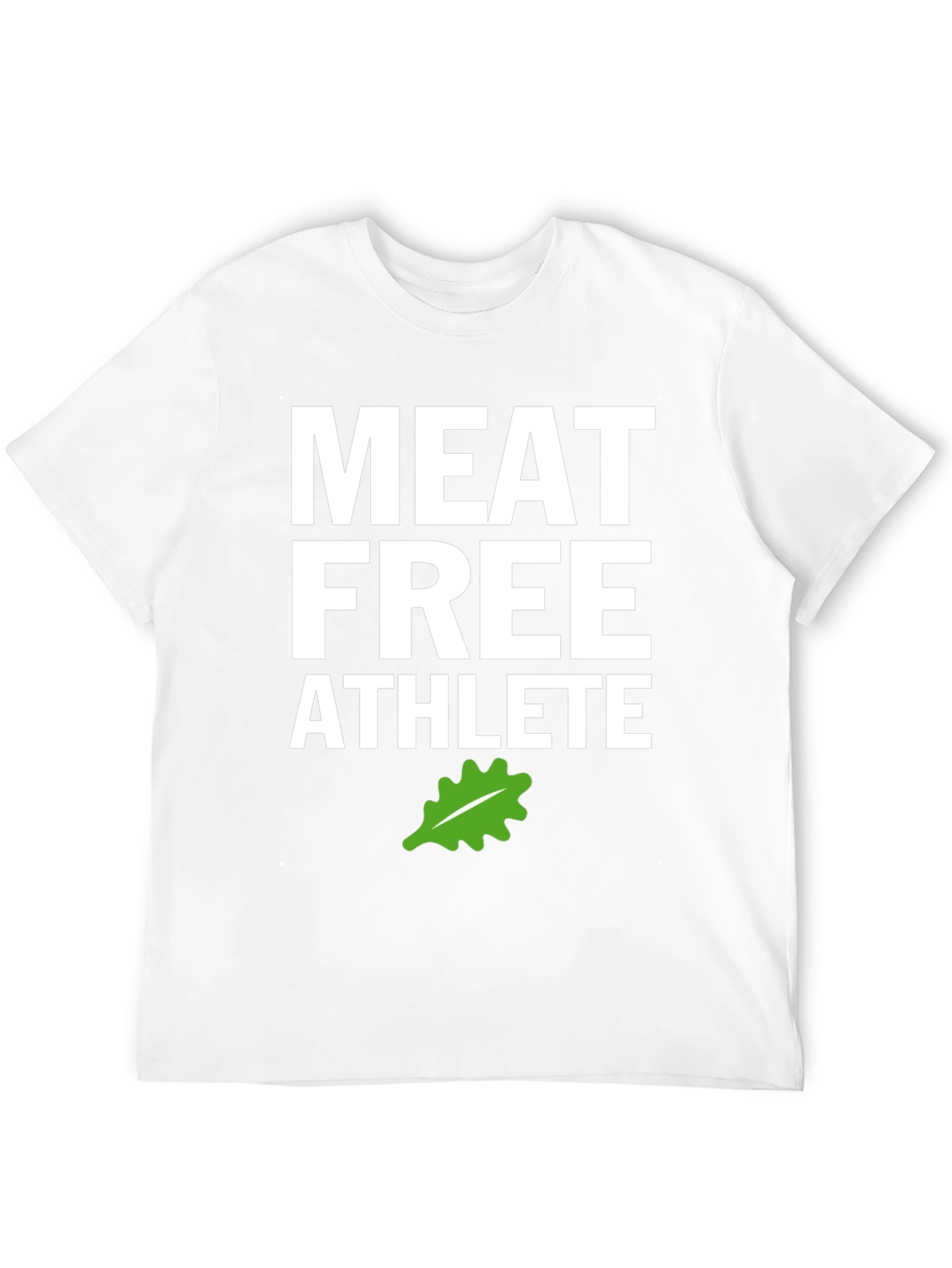 Meat Free Athlete T-Shirt - Vegan Fitness Apparel