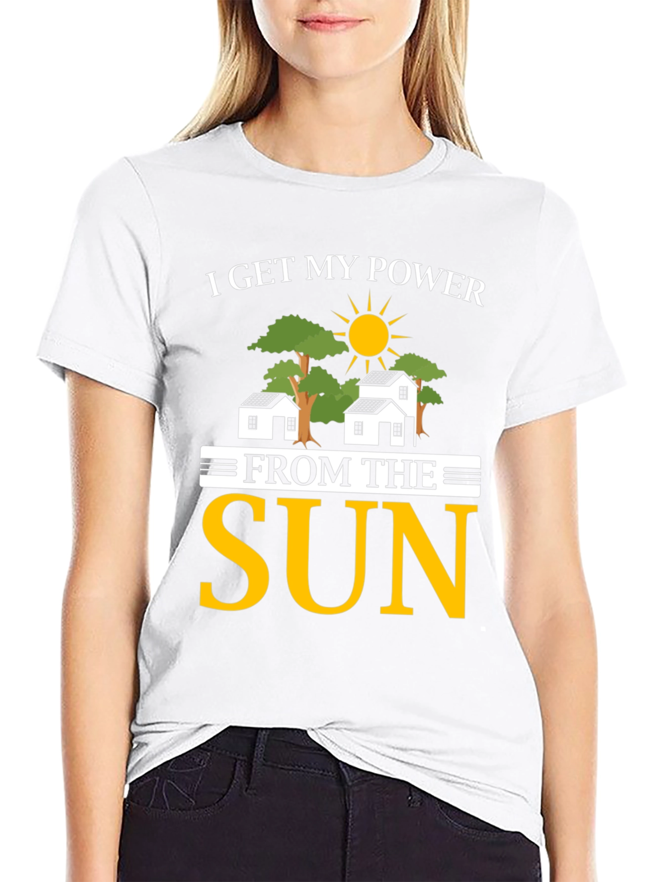 I Get My Power From The Sun T-Shirt