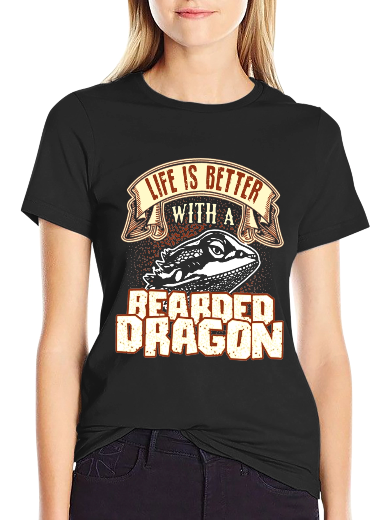 Life is Better with a Bearded Dragon T-Shirt