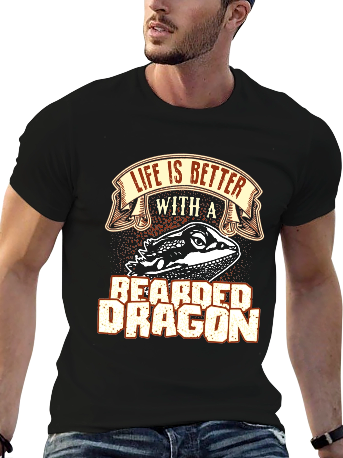 Life is Better with a Bearded Dragon T-Shirt