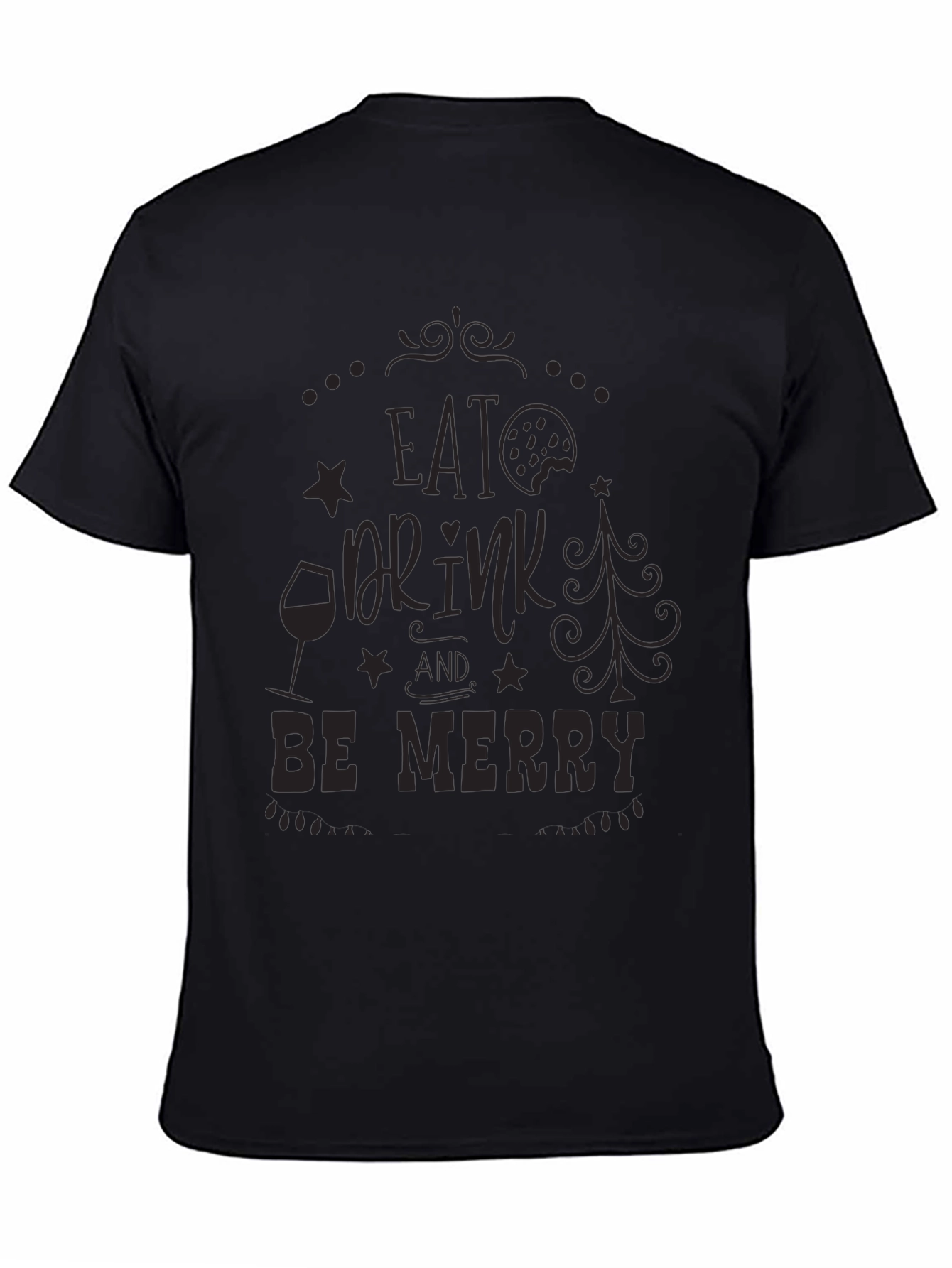 Eat Drink & Be Merry Holiday T-Shirt