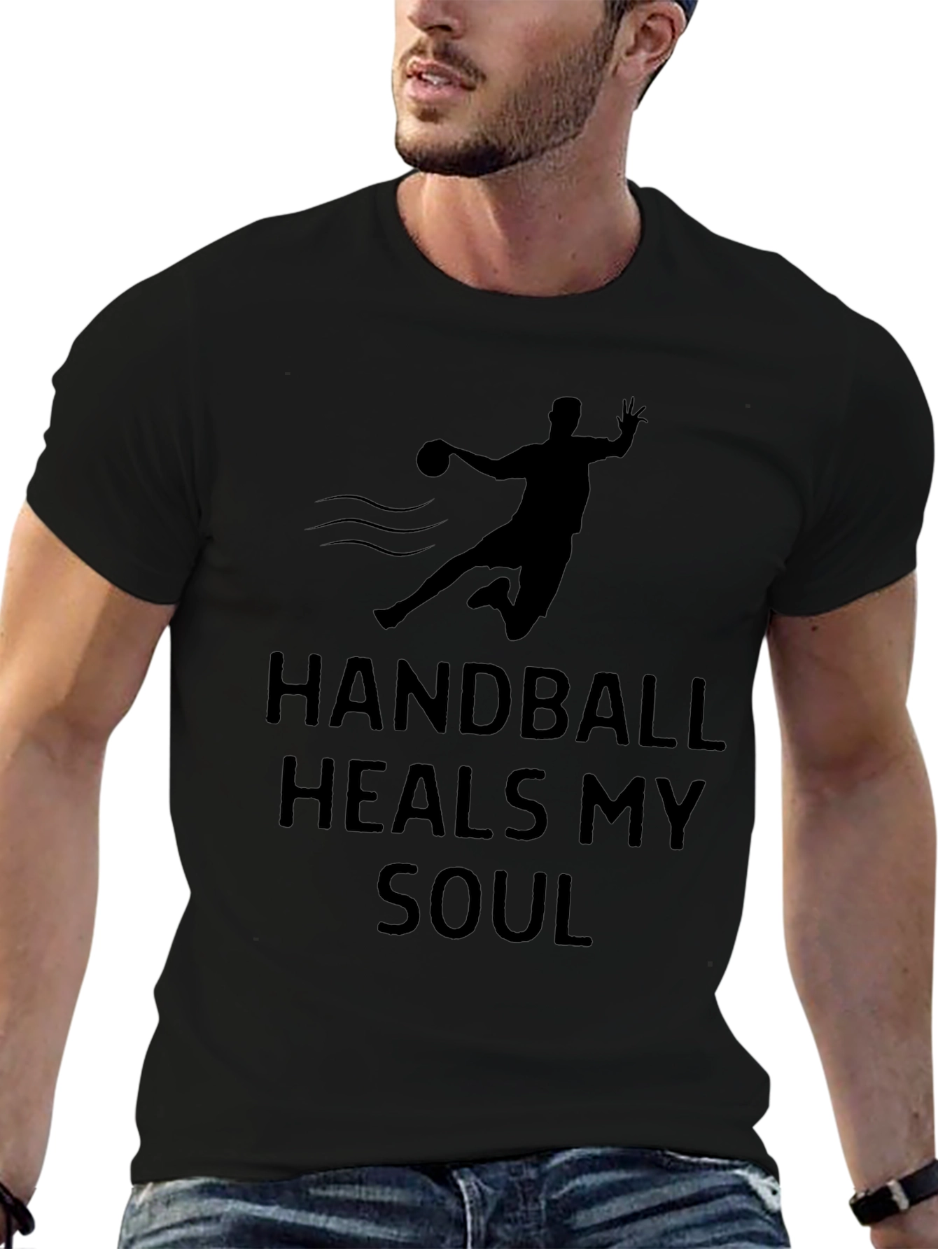 Handball Heals My Soul - Graphic T-Shirt