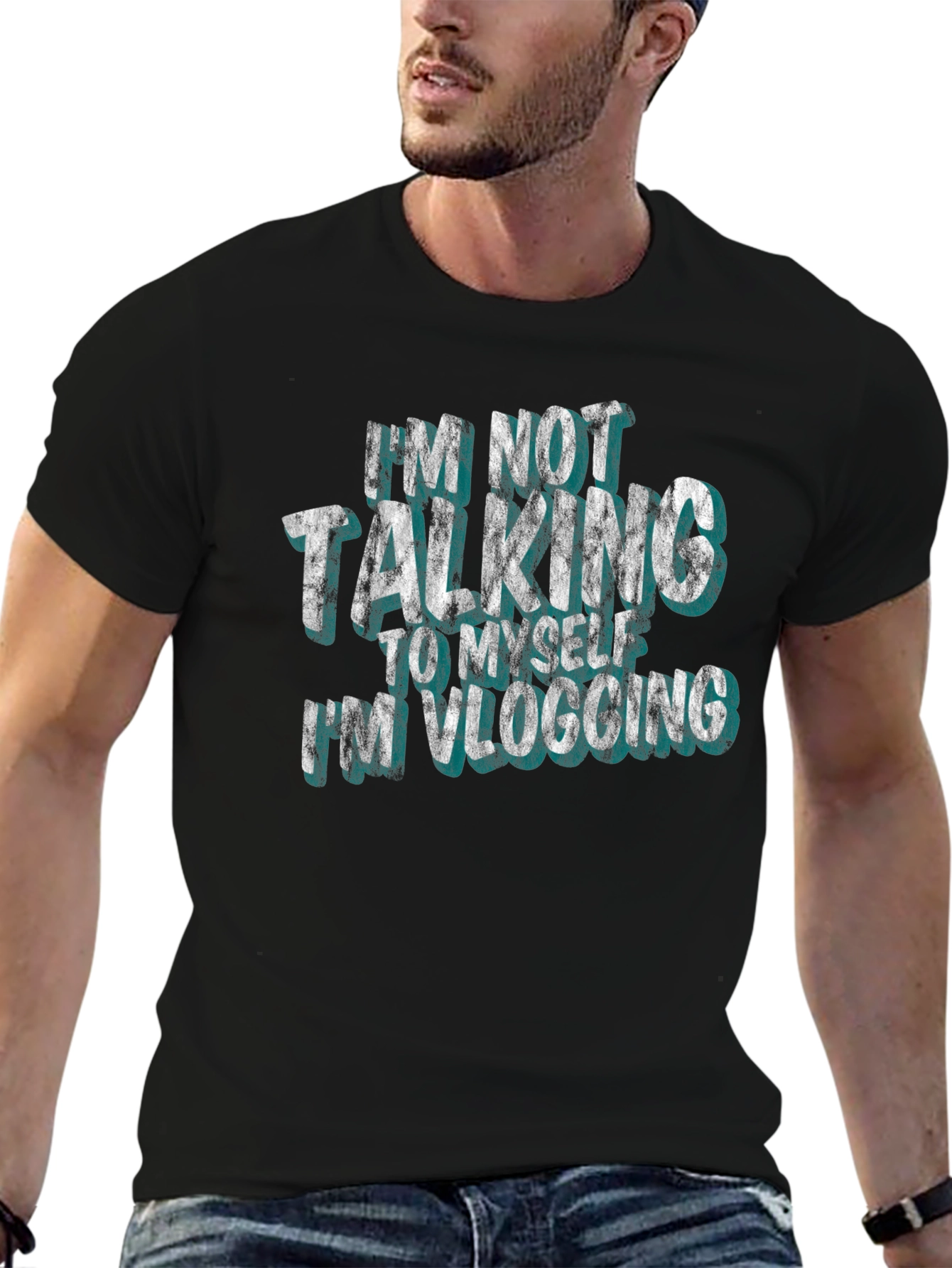 Vlogging T-Shirt - Im Not Talking to Myself
