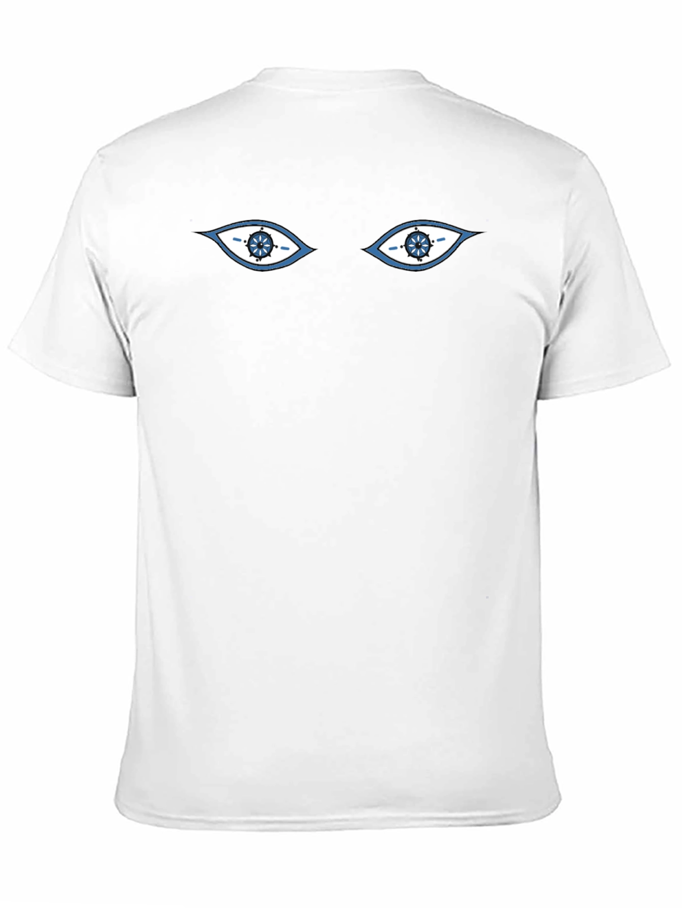 Mystic Eyes Graphic Tee - Black Cotton T-Shirt