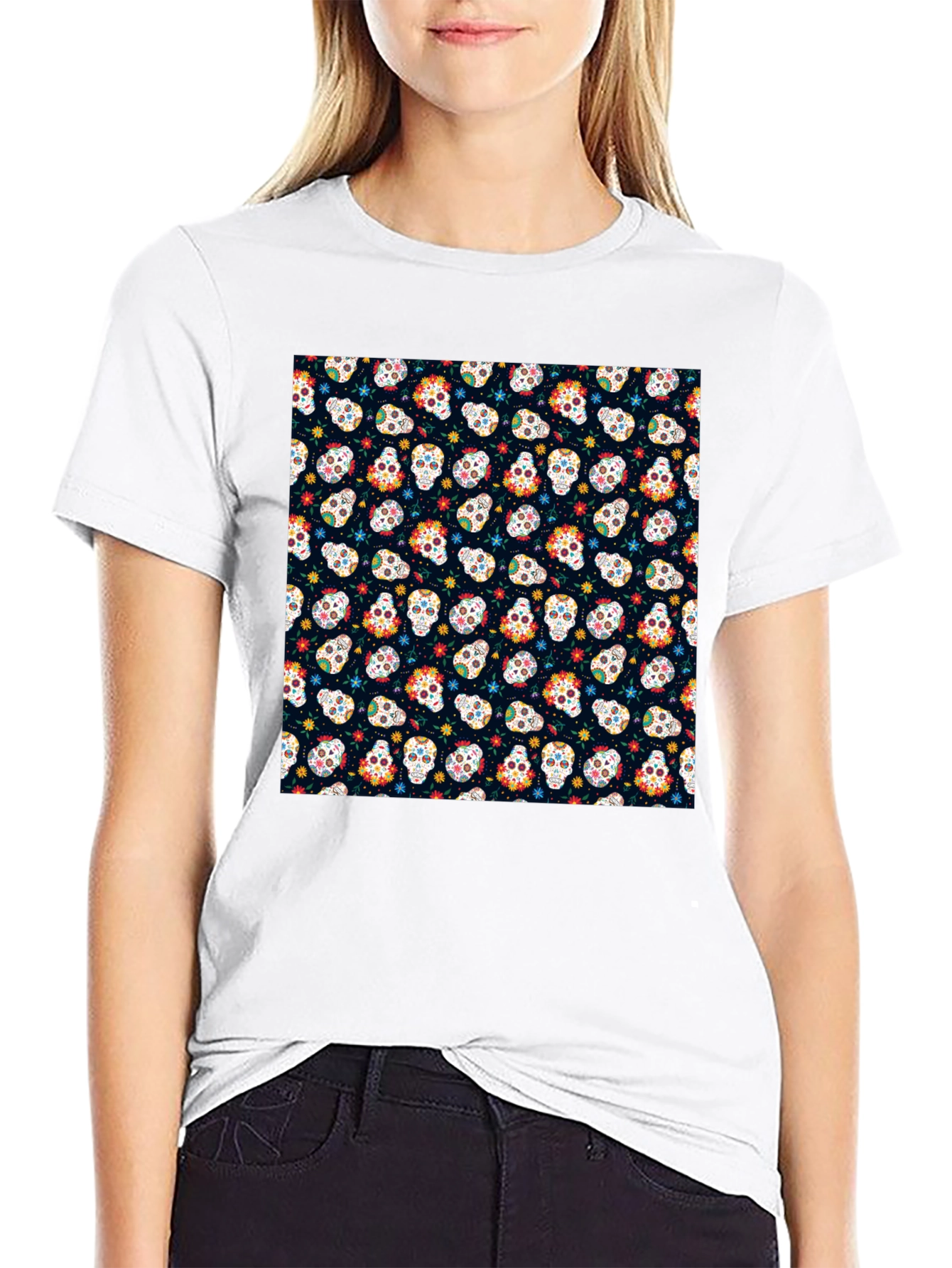 Sugar Skull T-Shirt - Day of the Dead