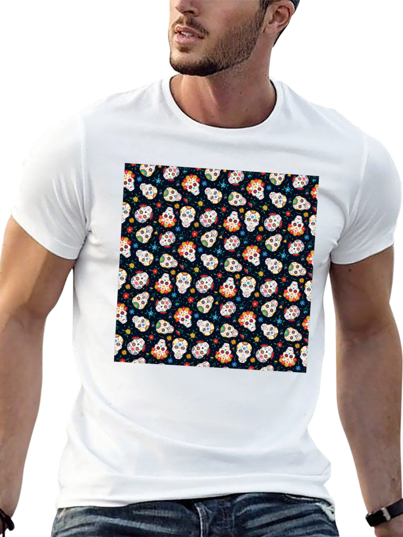 Sugar Skull T-Shirt - Day of the Dead