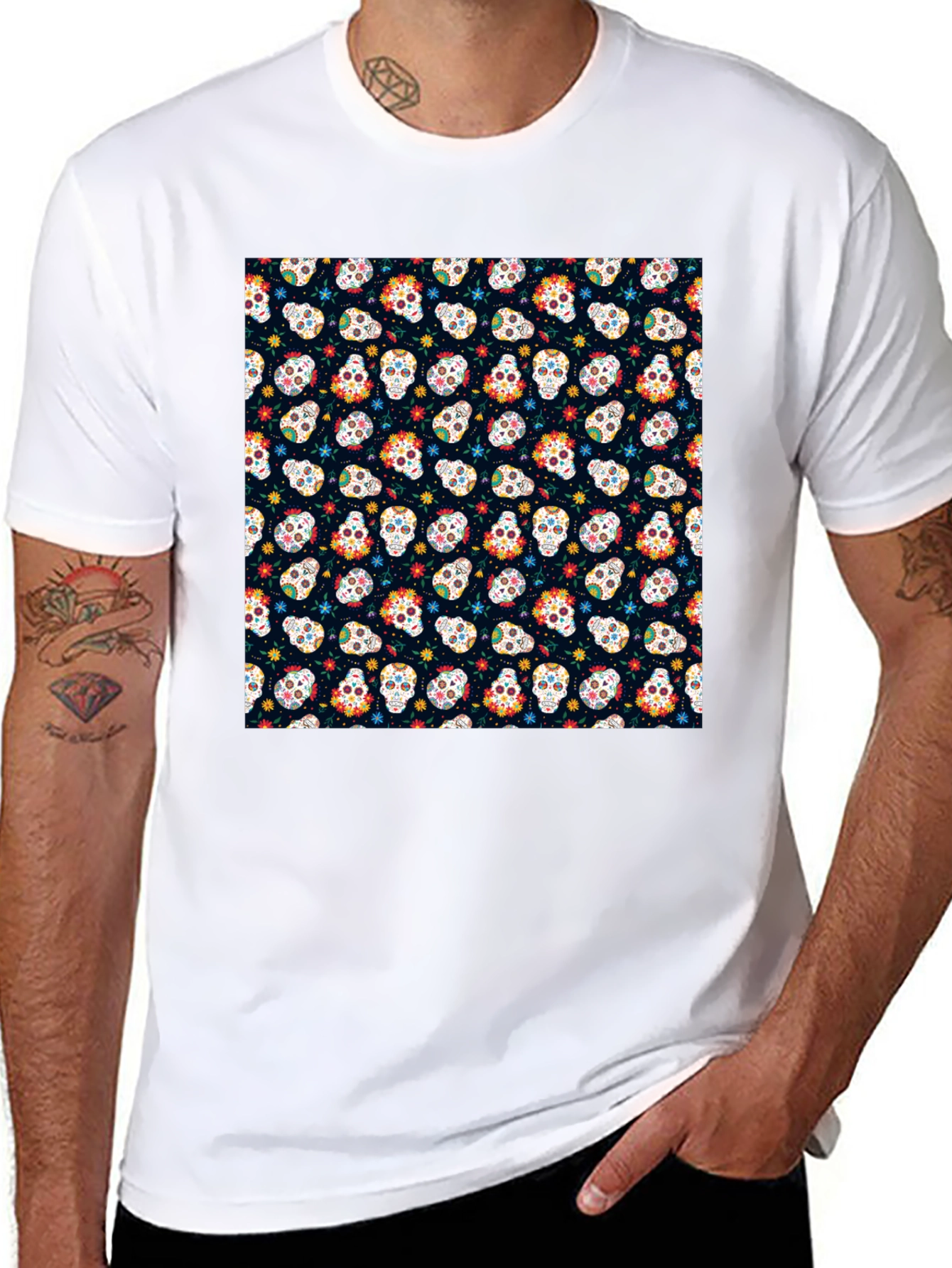 Sugar Skull T-Shirt - Day of the Dead