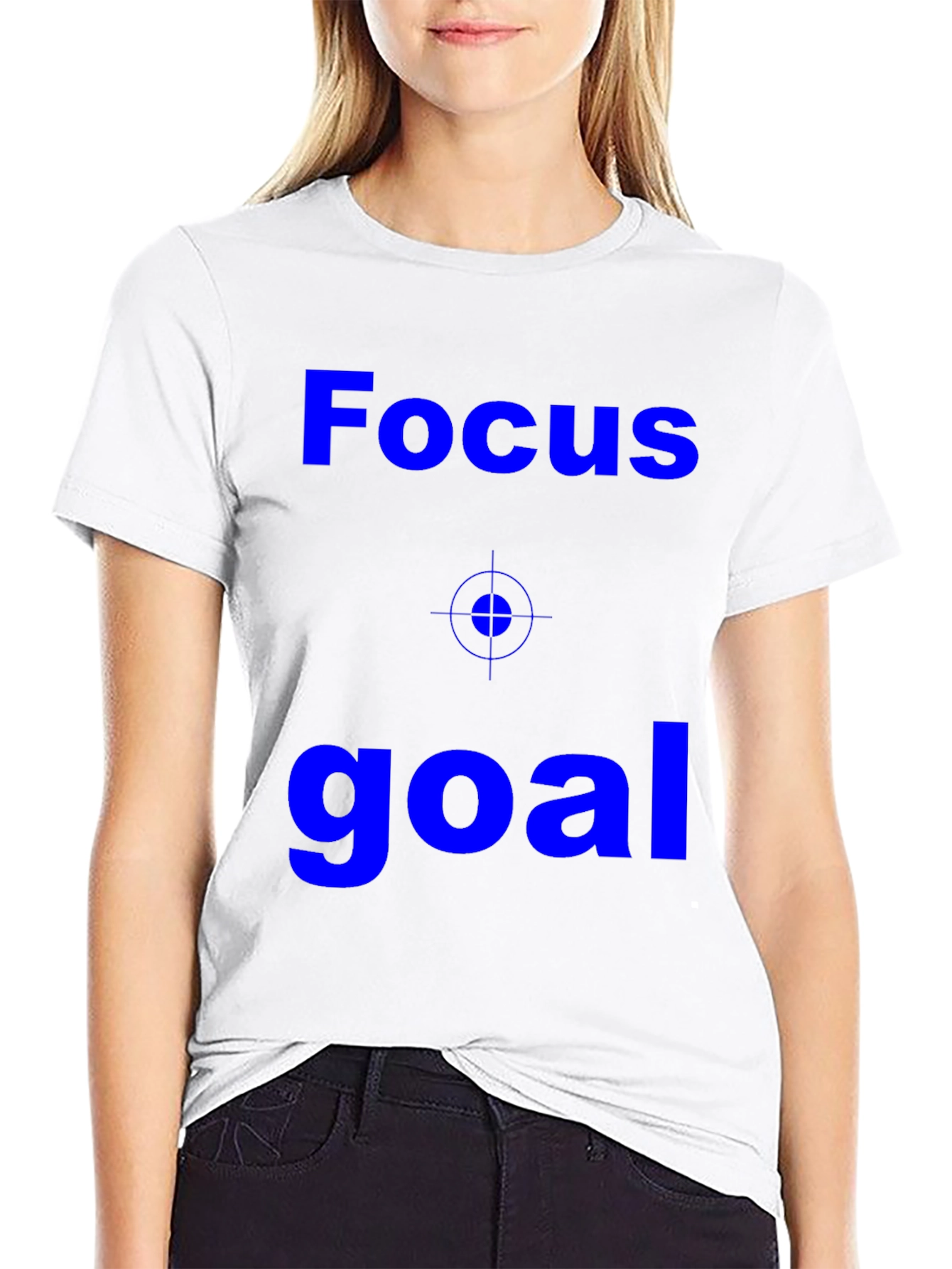 Focus Goal Black T-Shirt