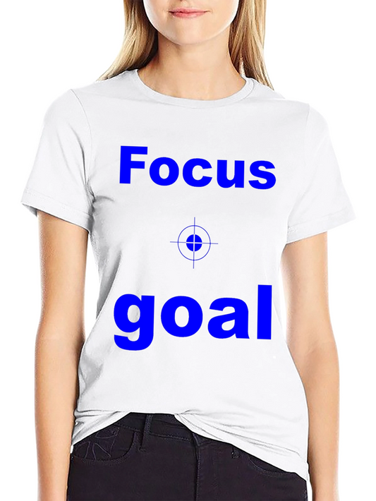 Focus Goal Black T-Shirt