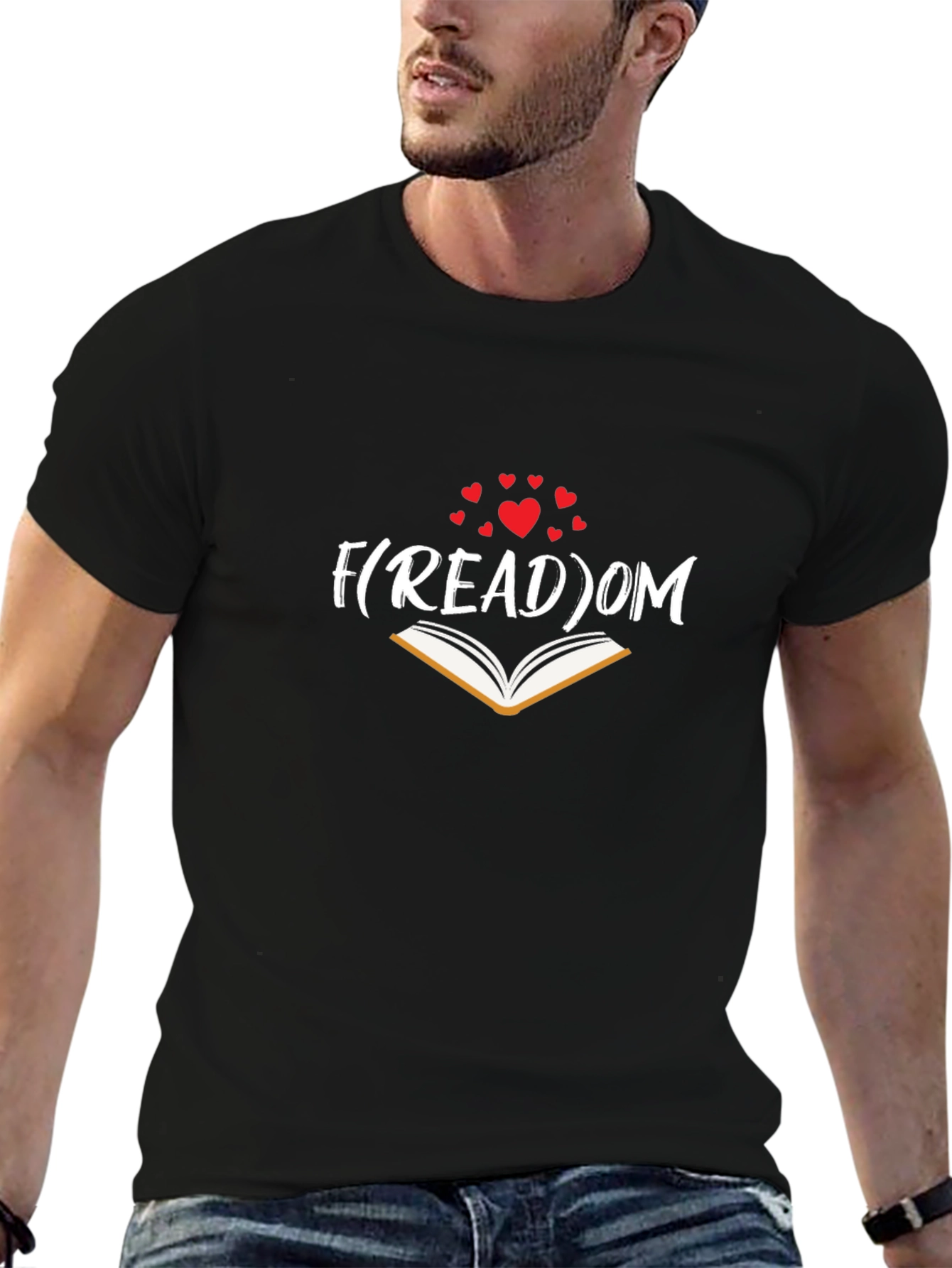 F(READ)OM T-Shirt - Book Lover Design