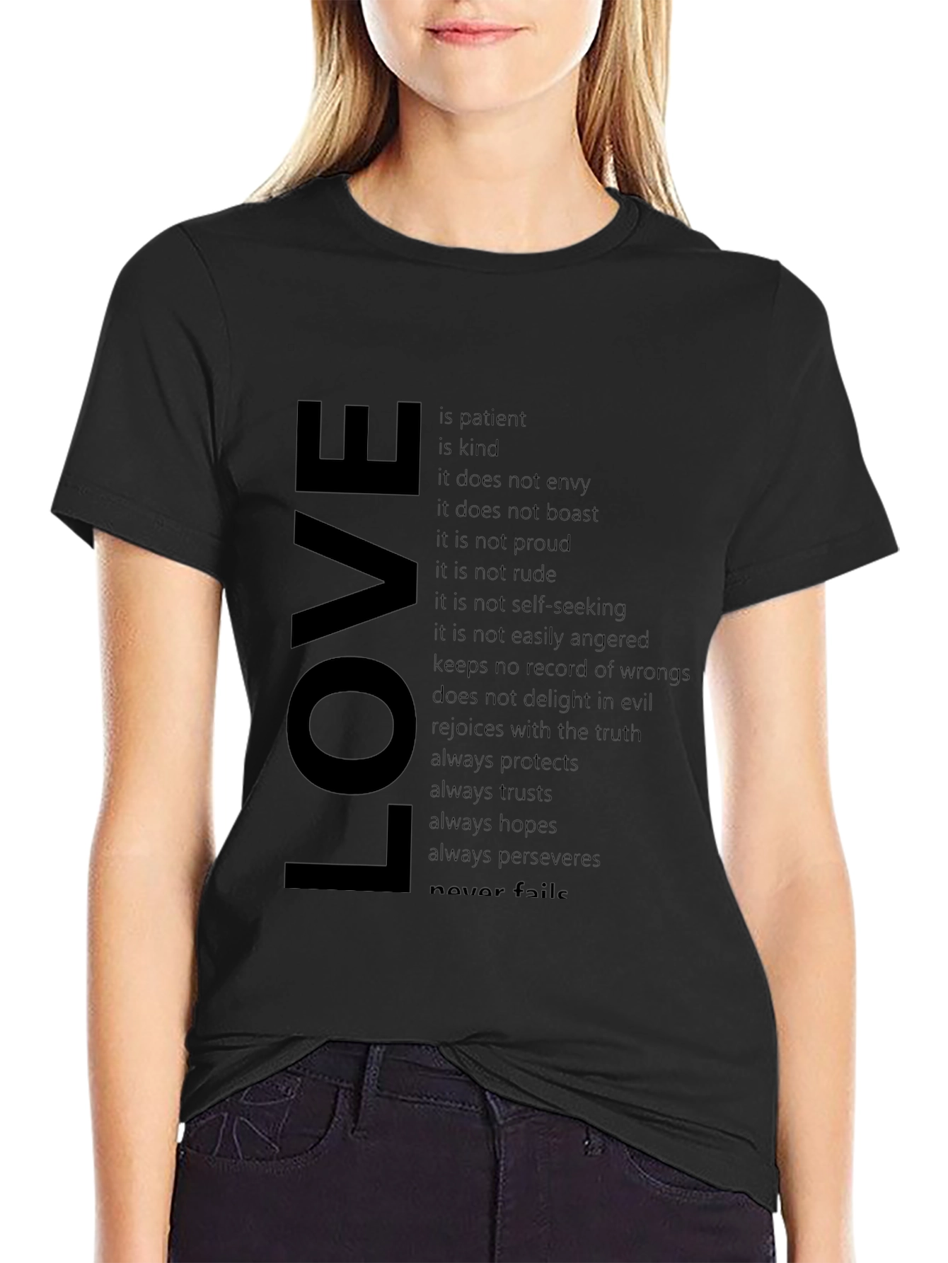 Love Definition T-Shirt - Inspirational Graphic Tee