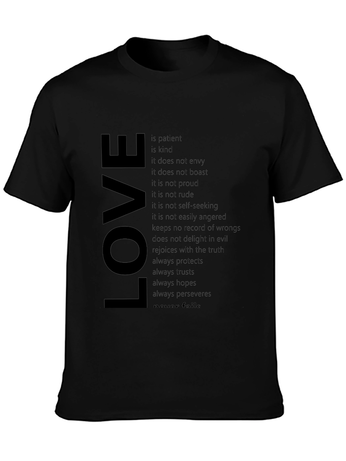Love Definition T-Shirt - Inspirational Graphic Tee