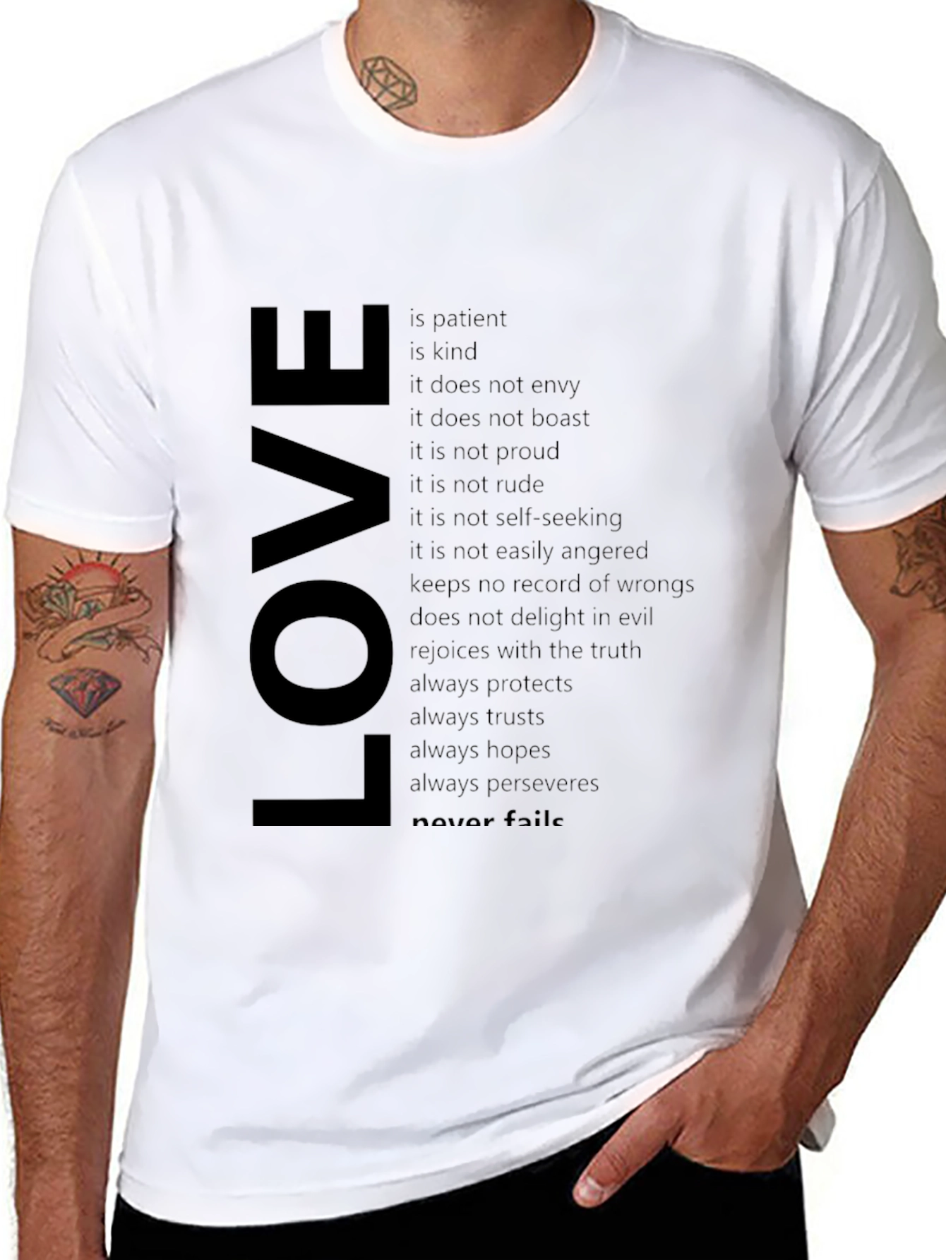 Love Definition T-Shirt - Inspirational Graphic Tee