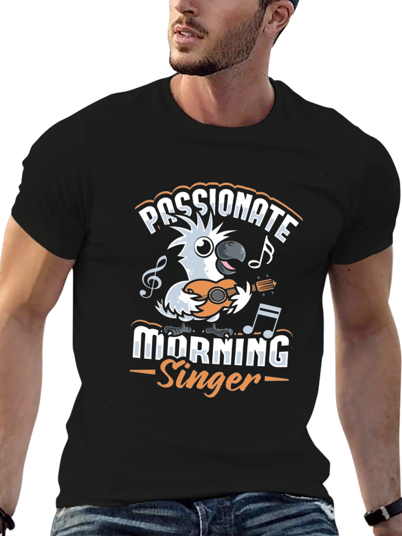 Passionate Morning Singer Graphic Tee
