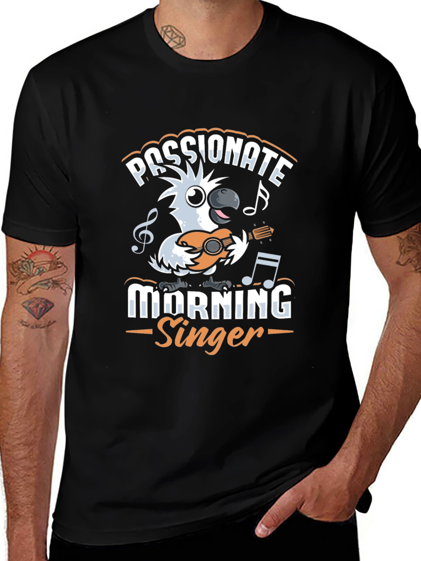 Passionate Morning Singer Graphic Tee