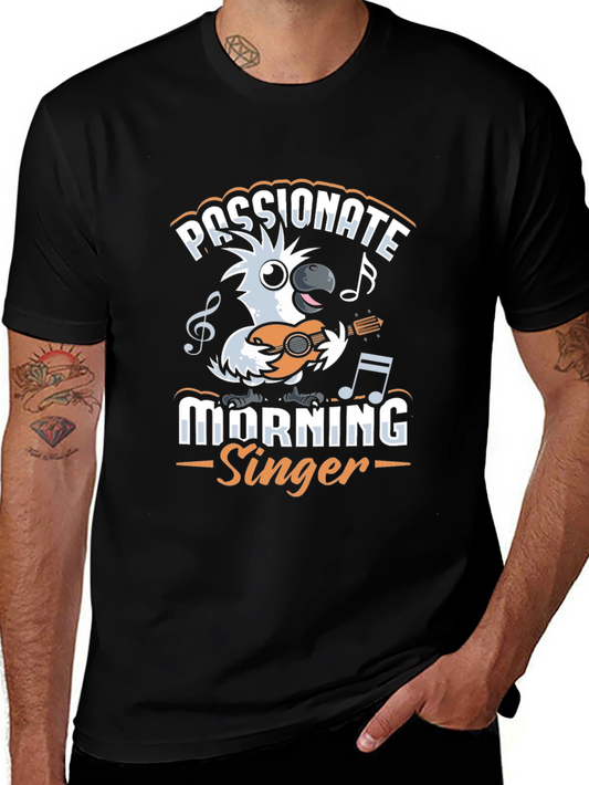 Passionate Morning Singer Graphic Tee
