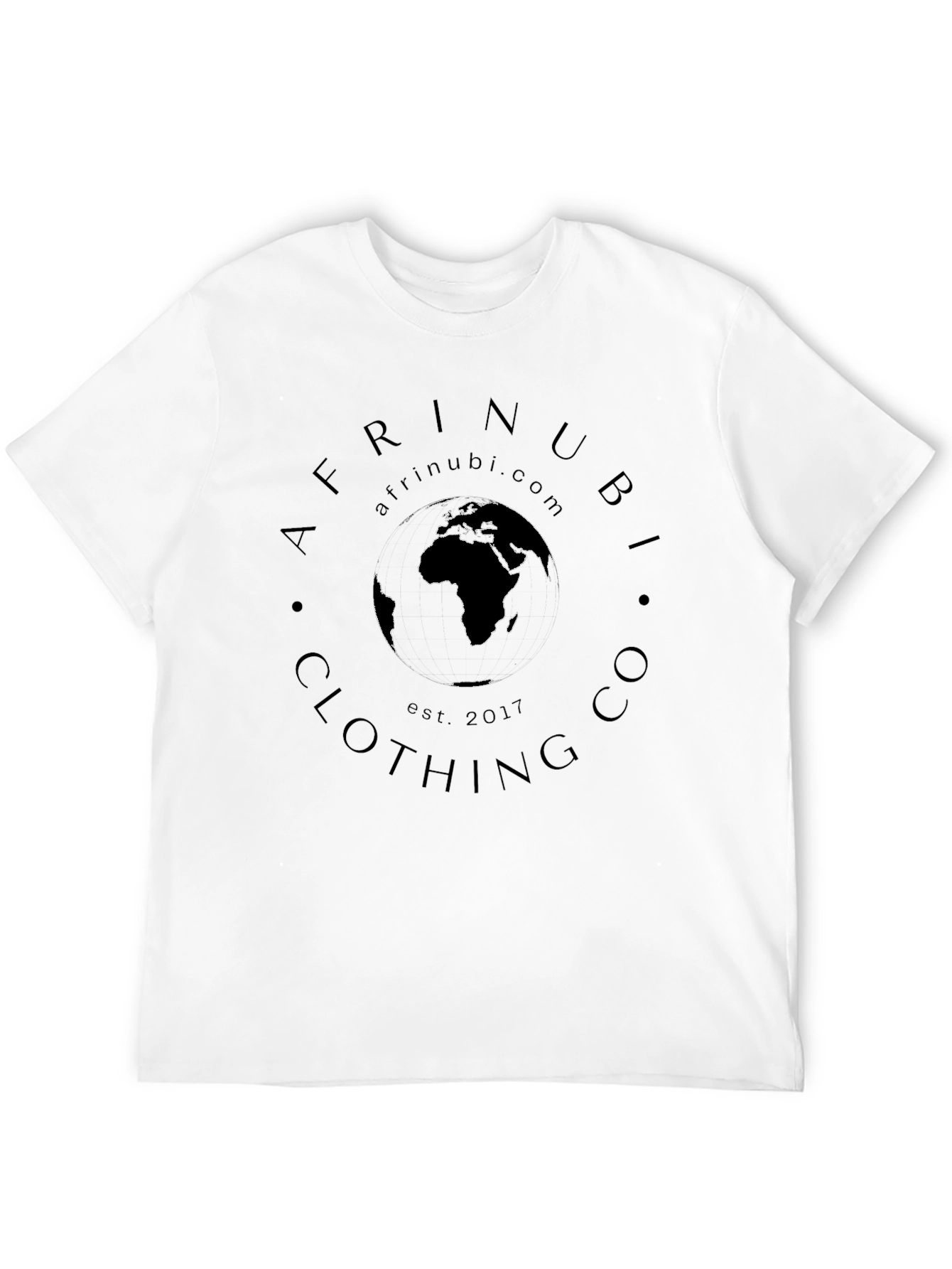 Afrinubi Black Graphic Tee