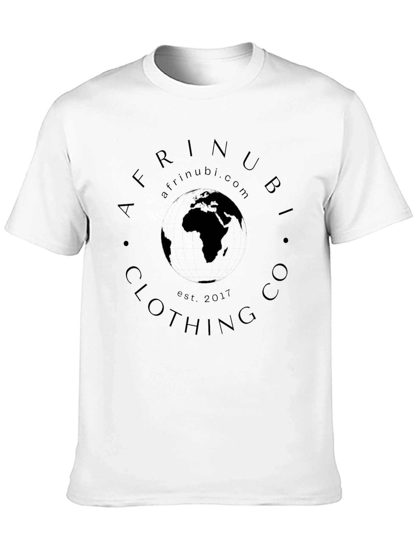 Afrinubi Black Graphic Tee