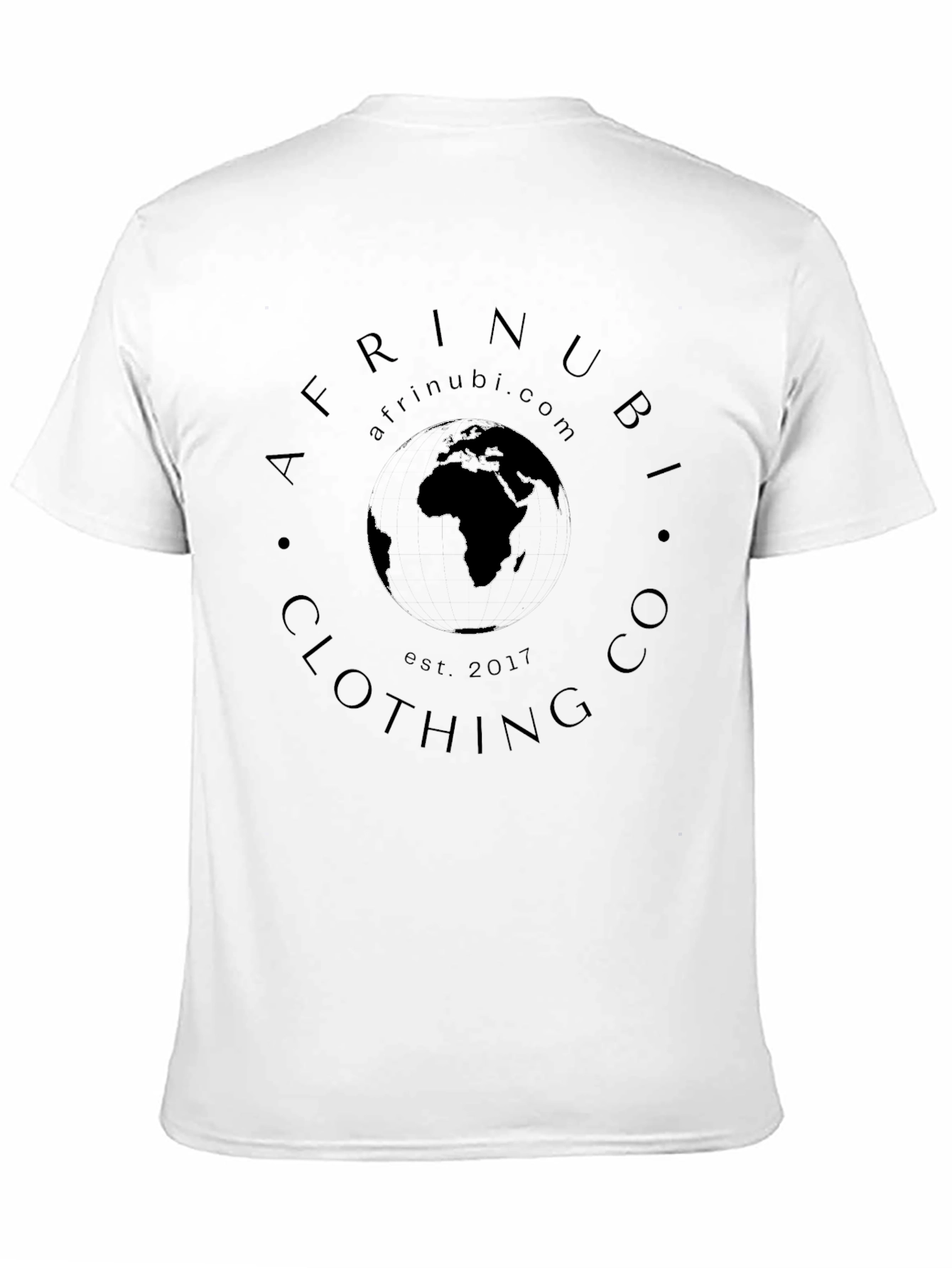 Afrinubi Black Graphic Tee