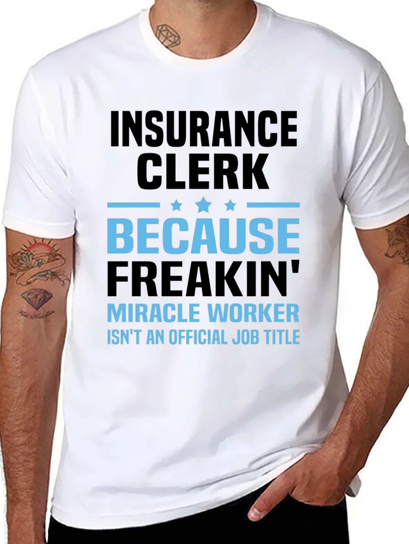 Insurance Clerk Funny T-Shirt