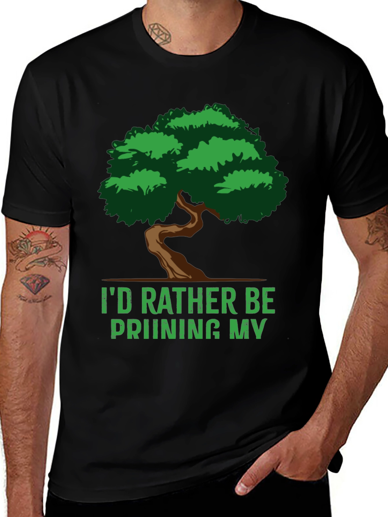 Bonsai Pruning Graphic Tee