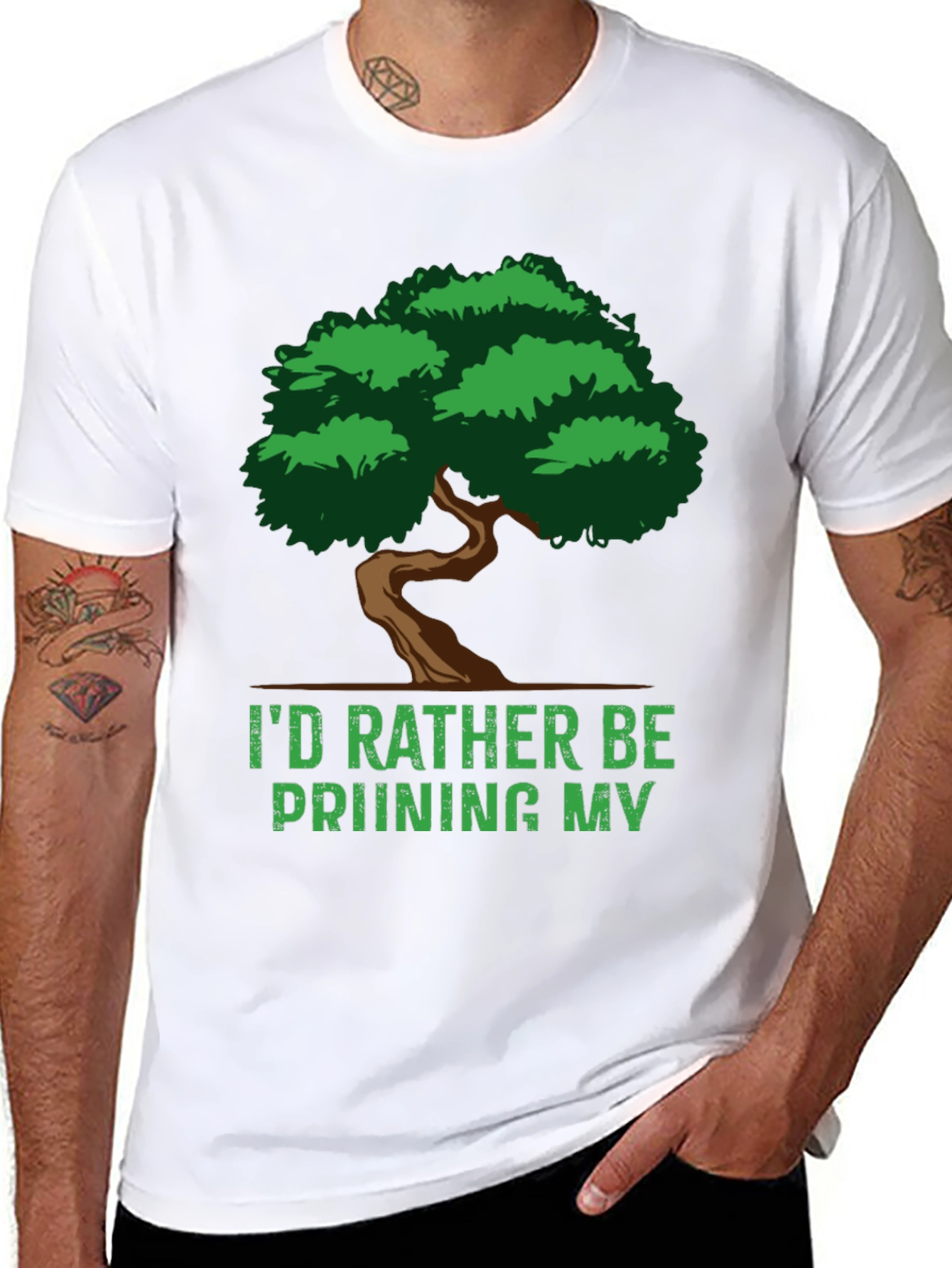 Bonsai Pruning Graphic Tee