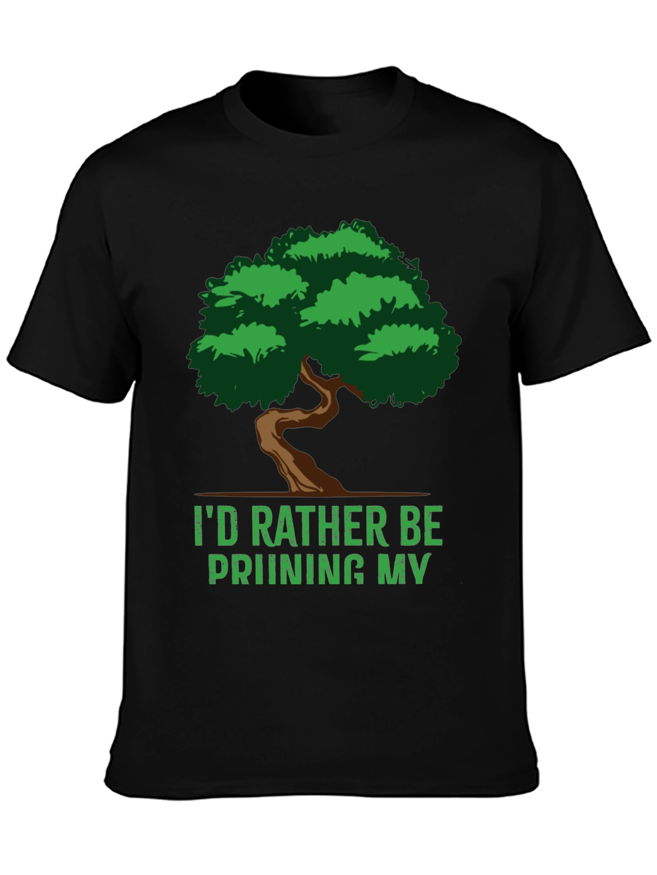 Bonsai Pruning Graphic Tee