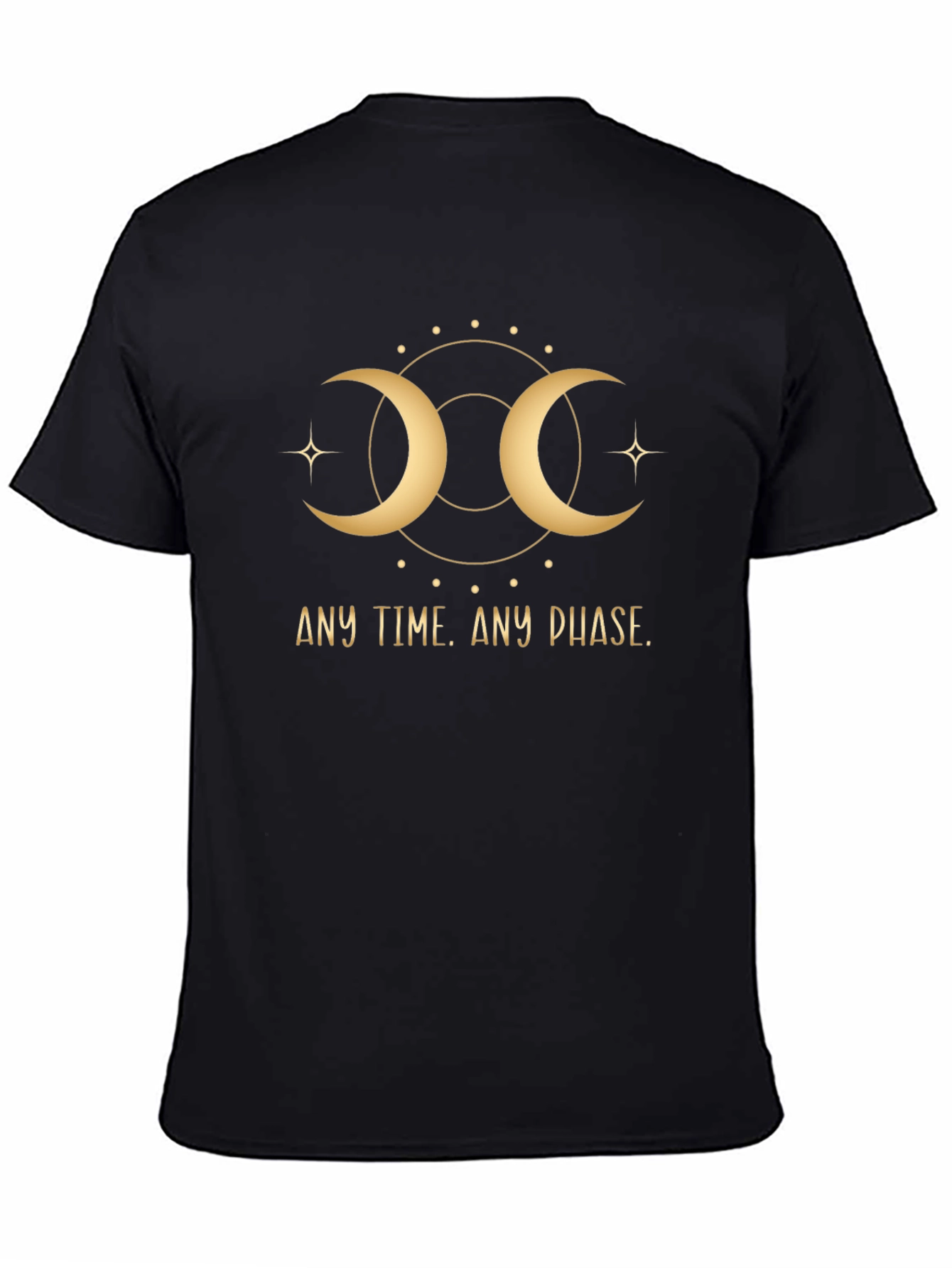Mystic Moon Phase Graphic T-Shirt