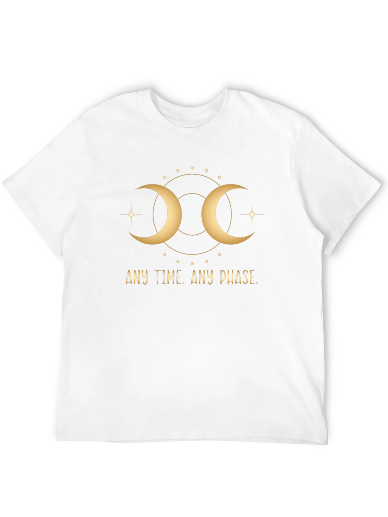 Mystic Moon Phase Graphic T-Shirt