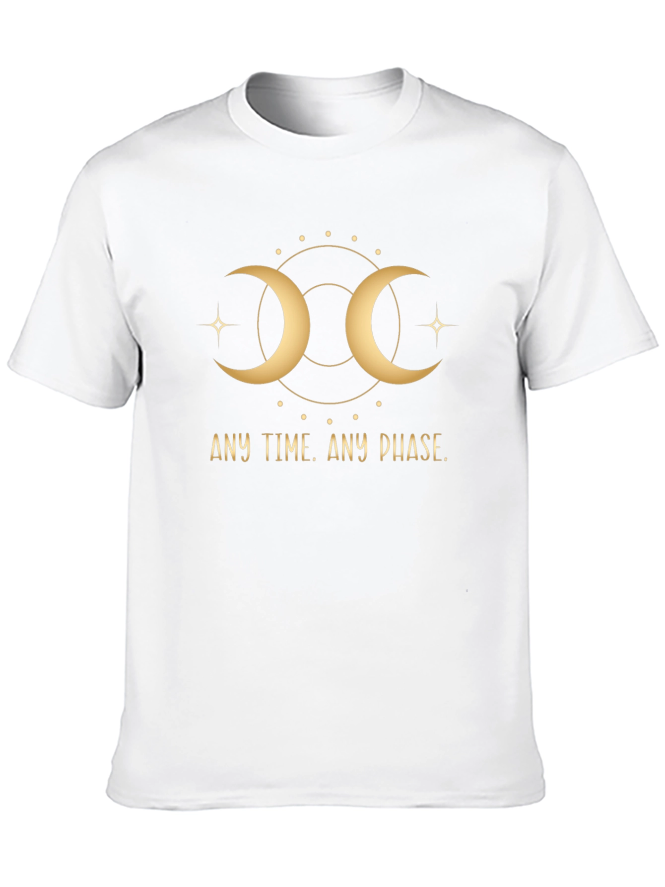 Mystic Moon Phase Graphic T-Shirt