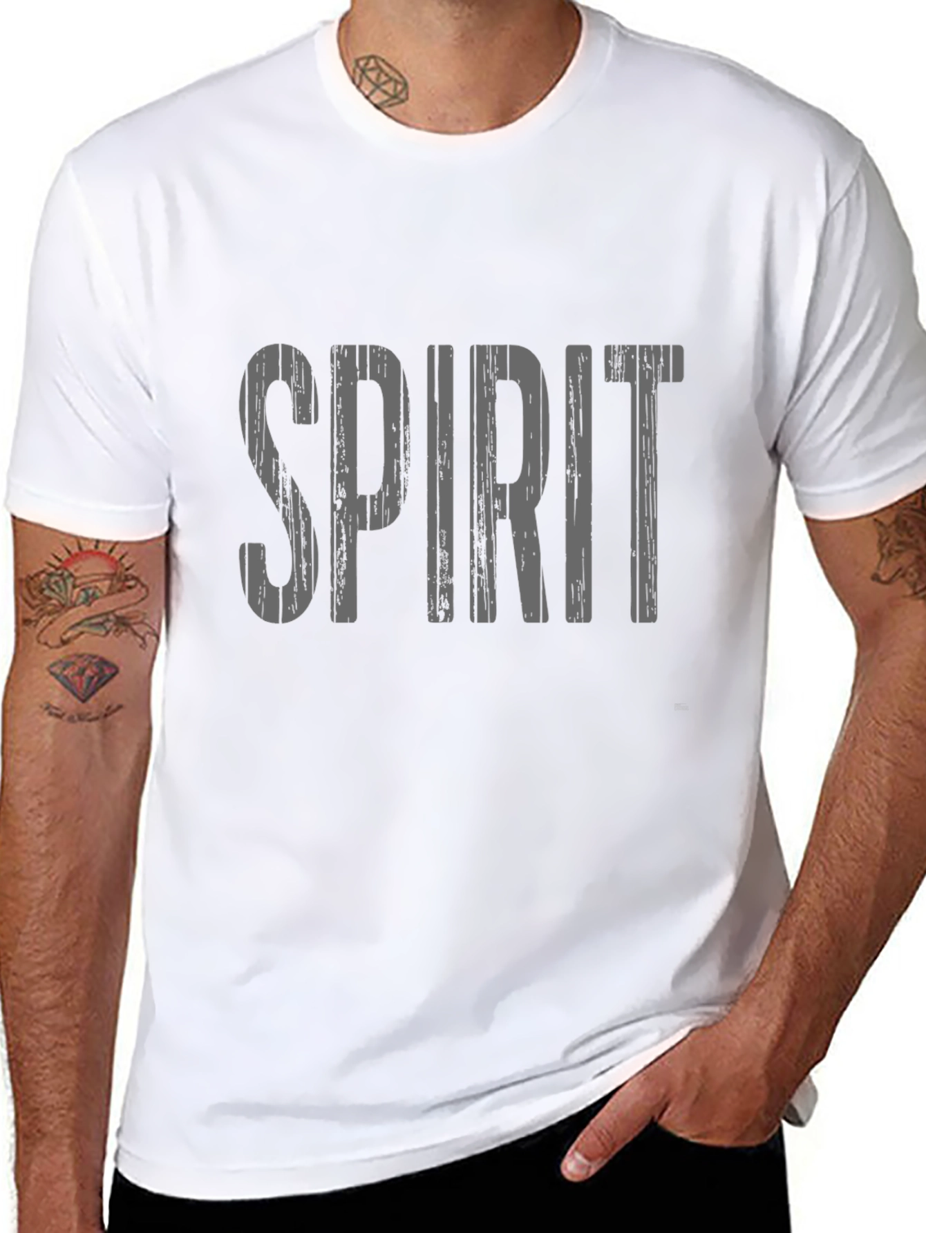 Spirit Graphic Tee - Unisex Black T-Shirt