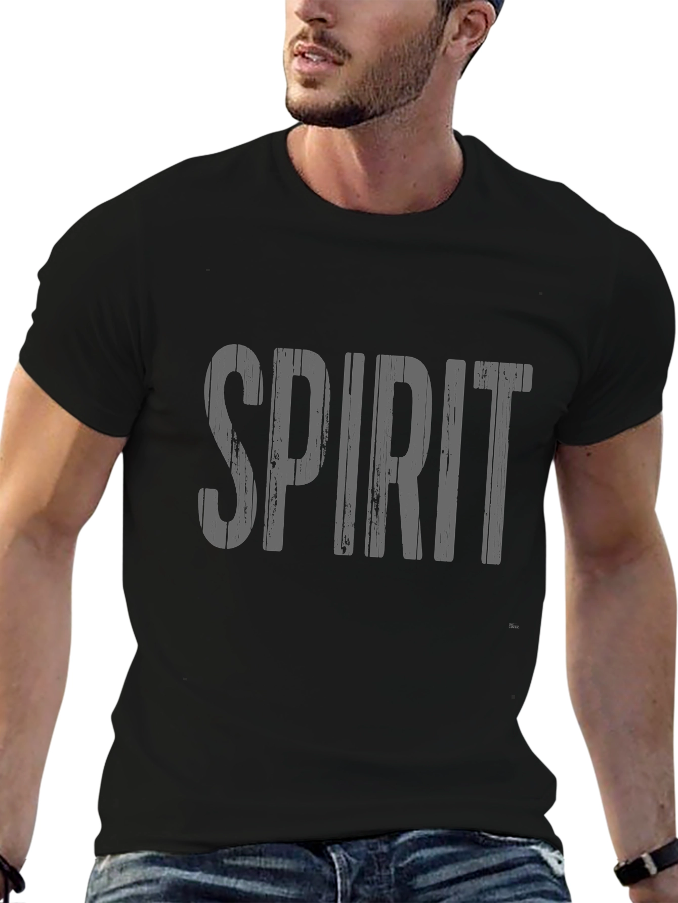 Spirit Graphic Tee - Unisex Black T-Shirt