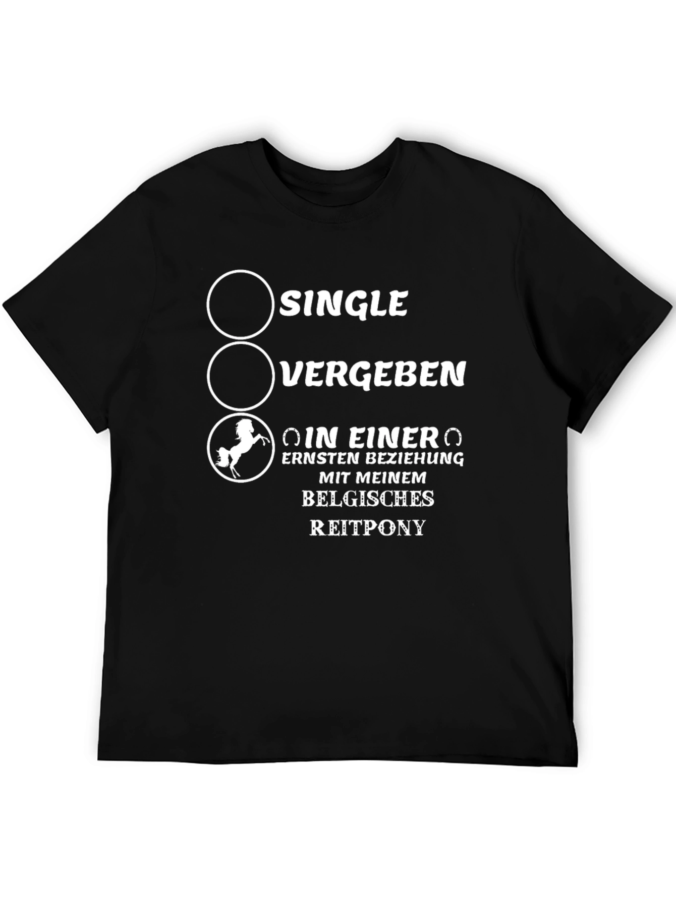 Belgian Pony T-Shirt - Single Taken Pony Love Tee