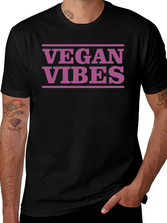 Vegan Vibes Graphic T-Shirt - Trendy & Comfortable