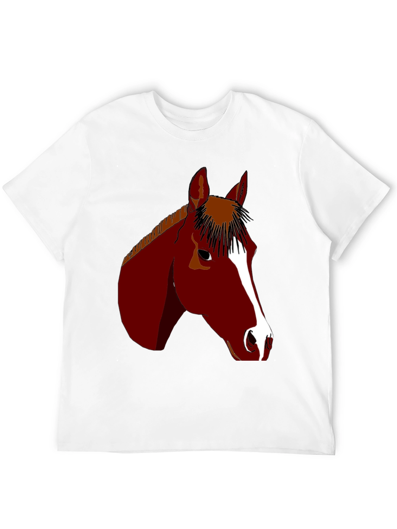 Horse Graphic Tee - Equestrian Style