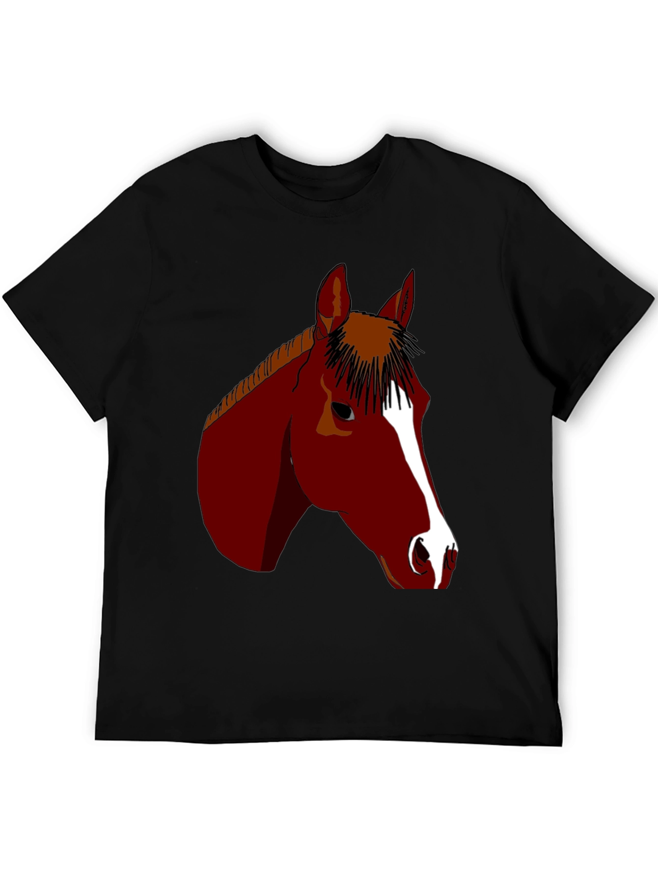 Horse Graphic Tee - Equestrian Style